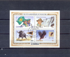 ZAMBIA - SCAUTING - MI.NO.BL 11 - CV = 8 € - Oblitérés