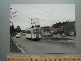 Photo Cliché J. BAZIN - Saint Ghislain - Av. De La Gare - Tram - Tramway - Ligne 1 - Saint-Ghislain