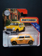 64 AUSTIN MINI COOPER TAXI MATCHBOX - Matchbox (Mattel)