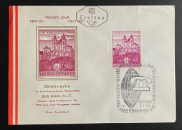 Österreich 1963 Bauten Mi. 1128 FDC Schmuckkuvert Sonderstempel Gestempelt/o WIEN - Briefe U. Dokumente