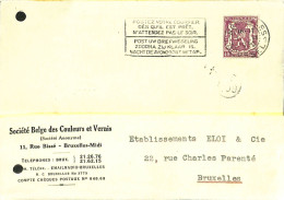 Belgique - Carte Postale - Entier Postal - 1939 - Bruxelles - Bruxelles - 40 Centimes - Briefkaarten 1934-1951