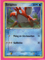 Carte Pokemon 2006 Ex Fantome Holon 62.110 Ecrapince 50pv Bon Etat - Ex