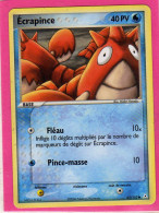 Carte Pokemon 2006 Ex Fantome Holon 63/110 Ecrapince 40pv Bon Etat - Ex