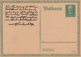 WEIMAR - 1927 - LIVRAISON GRATUITE MONDE ENTIER A PARTIR De 5 EUR - CP ENTIER POSTAL 80 ANS HINDENBURG - Postcards