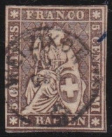 Suisse   .  Yvert  .    26    .     O        .    Oblitéré - Used Stamps