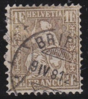 Suisse   .  Yvert  .    41  (2 Scans)  .       O        .    Oblitéré - Used Stamps