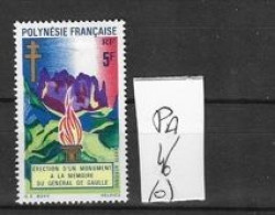 Monument à La Mémoire Du Général De Gaulle - Y&T N°46 PA - Oblitéré - Used Stamps