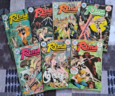 Rima The Jungle Girl 1 à 7 Série Complète De Chez DC 1974-1975 EO En Anglais Très Bon état Tarzan - DC