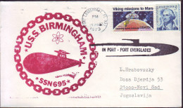 USA - US NAVY  USS BIRMINGHAM  SSN695 - ATOMIC SUBMAR. - 1979 - Submarines