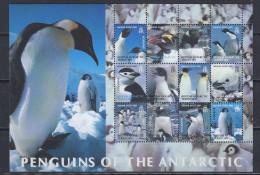 British Antarctic Territory (BAT) 2003 Penguins Of The Antarctic M/s ** Mnh (ZO155) - Ungebraucht