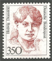 446 Germany Hedwig Dransfeld MNH ** Neuf SC (GEF-355) - Beroemde Vrouwen