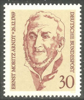 446 Germany Ernst Moritz Arndt MNH ** Neuf SC (GEF-160) - Théologiens