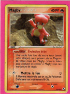 Carte Pokemon 2006 Ex Createur De Legende 58/92 Magby 40pv Bon Etat - Ex