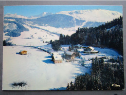 CP 74 Haute Savoie HABERE POCHE Près Habère Lullin Et Boëge Col De COU Alt. 1.116 M. Au Fond Le Plateau D'HIRMENTAZ 1983 - Boëge