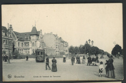 Bruxelles - Entrée De L'Avenue De Tervueren - Tramway - Circulée - Edit. Nels Serie 1 N° 13 - Voir Scans - Avenues, Boulevards