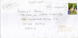 Philatelic Envelope With Stamps Sent From AUSTRALIA To ITALY - Brieven En Documenten
