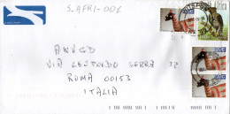 Philatelic Envelope With Stamps Sent From SOUTH AFRICA To ITALY - Briefe U. Dokumente