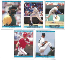 Famous American Baseball Players (Major League Baseball (MLB)) 5 Cards - Lots