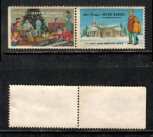 U.S.A.    CAL FARLEY'S BOYS RANCH MINT NH PAIR (CONDITION PER SCAN) (Stamp Scan # 1035-20) - Non Classés
