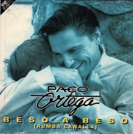 Paco Ortega - Beso A Beso (Rumba Canalla). CD Single Promo - Disco & Pop