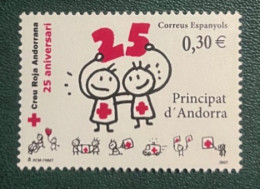 Andorra 2007 - The 25th Anniversary Of Andorra Red Cross. - Altri & Non Classificati