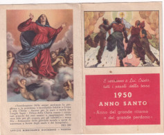 Calendarietto - Anno Santo - Ufficio Missionario Dicesano - Padova -  Anno 1950 - Small : 1941-60