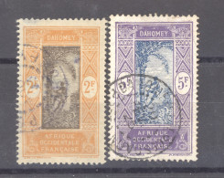 Dahomey  :  Yv  58-59  (o) - Used Stamps