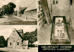 73669181 Kampehl Teilansicht 700jaehrige Wehrkirche Denkmalschutz Gruft Ritter V - Neustadt (Dosse)