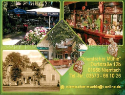 73660402 Niemtsch Niemtscher Muehle Biergarten Theke Niemtsch - Brieske