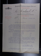 Produits Pharmaceutiques Spéciaux Tissus élastiques Le Perdriel & Cie Paris 1900 /5/ - Drogisterij & Parfum