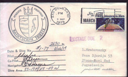 USA - BATHYSCAPH  TRIESTE + AUTOGRAPHS OF PILOTS - 1979 - Duikboten