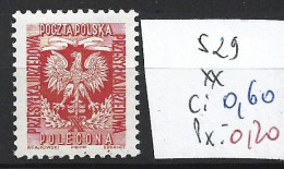 POLOGNE SERVICE 29 ** Côte 0.60 € - Servizio