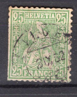 T1662 - SUISSE SWITZERLAND Yv N°54 Defecteuse - Used Stamps