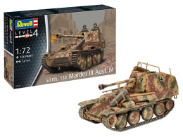 Revell - Char Sd.Kfz. 138 MARDER III Ausf. M Maquette Militaire Kit Plastique Réf. 03316 Neuf 1/72 - Véhicules Militaires