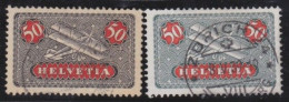 Suisse   .  Yvert  .     PA   9/9a     .        O        .    Oblitéré - Used Stamps