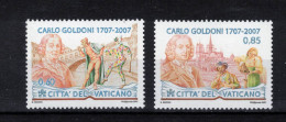 VATICAN Timbres Neufs ** De 2007  ( Ref  451 J ) Carlo Goldoni - Unused Stamps