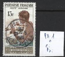 POLYNESIE FRANCAISE PA 1 Oblitéré Côte 5 € - Used Stamps