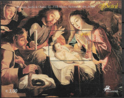 2004 Portugal  Mi. Bl. 207**MNH  Weihnachten: Gemälde. - Neufs