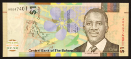 Bahamas  1 Dollars Series 2017 Fds UNC  Lotto 038 - Bahamas