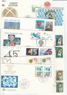 8 Diff FDC UN Geneve United Nations 1970s-1990s Stamps Cover - FDC