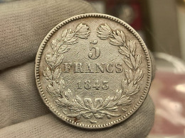 Francia France Louis-Philippe I - 5 Francs 1843 A Paris Km 749.1 Plata - Other & Unclassified