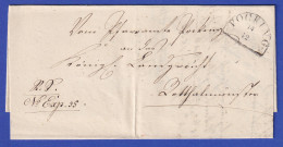 Bayern Dienstbrief Mit Halbkreis-Stempel POCKING 1861 - Sonstige & Ohne Zuordnung