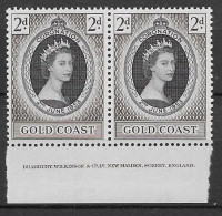 Gold Coast Imprint Block  (SN 2713) - Goldküste (...-1957)