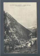 CPA - 38 - Le Rivier-d'Allemont - L'Usine électrique Et Sa Colonne De Chute - Circulée En 1919 - Allemont