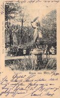 Gruß Aus Metz Nymphe Gel.1901 AKS - Lothringen