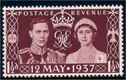 410 G-B 1937 Coronation MNH ** Neuf SC (GB-108a) - Unused Stamps