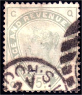 410 G-B 1883 5p Green (GB-84) - Oblitérés