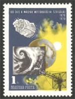 494 Hongrie Meteorology Météorologie Satellite Communications MNH ** Neuf SC (HON-344b) - Klimaat & Meteorologie