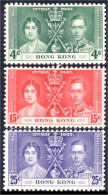 490 Hong Kong Coronation 1937 VLH * Neuf Charniere Legere (HKG-1) - Unused Stamps