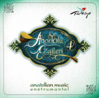 Anadolu Ezgileri - Anatolian Music Enstrumantal, Vol. 4. CD - Country En Folk